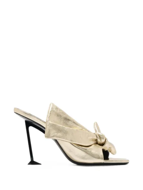 Givenchy Boudoir bow-detail sandals Gold BE30CWE2JJ