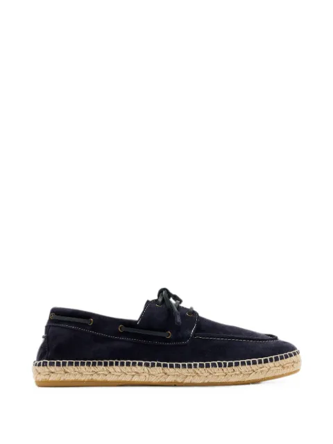 Forsa lace-up suede espadrilles Blue ENZO