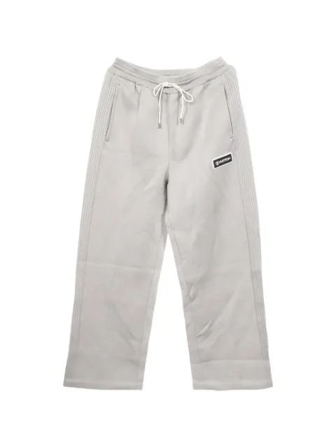 Louis Vuitton Pre-Owned 2010s logo-patch track pants Grey 1088091