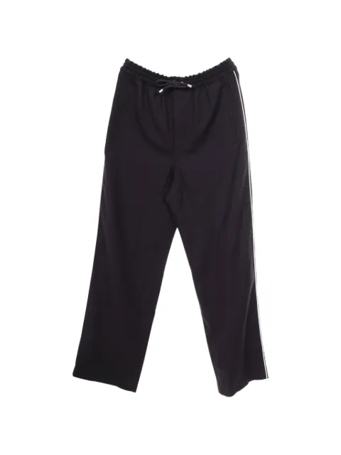 Loewe Pre-Owned 2010s Anagram drawstring track pants Black 1088097
