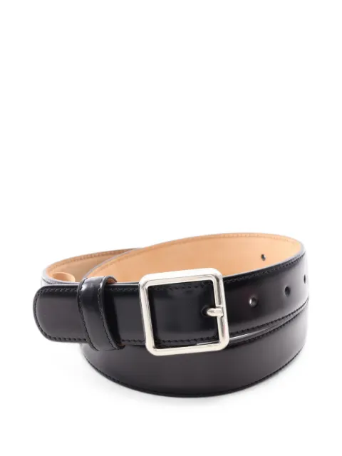 Balenciaga Pre-Owned 2010s leather belt Black 1086264