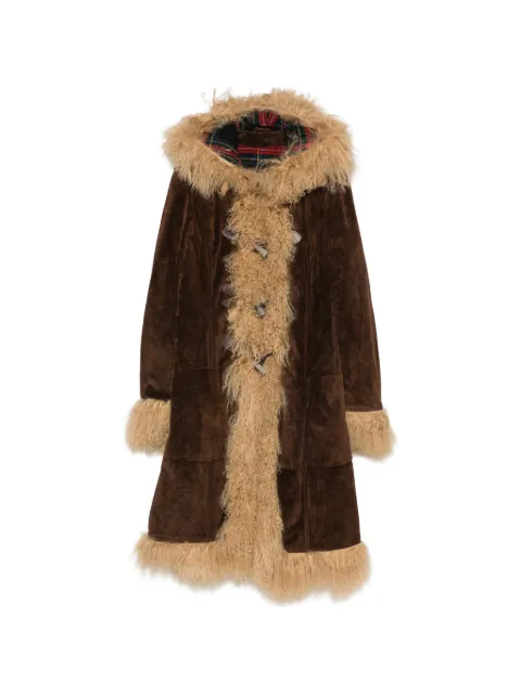 Dolce & Gabbana Pre-Owned 2000s toggle-fastening coat Brown DG1200CFE