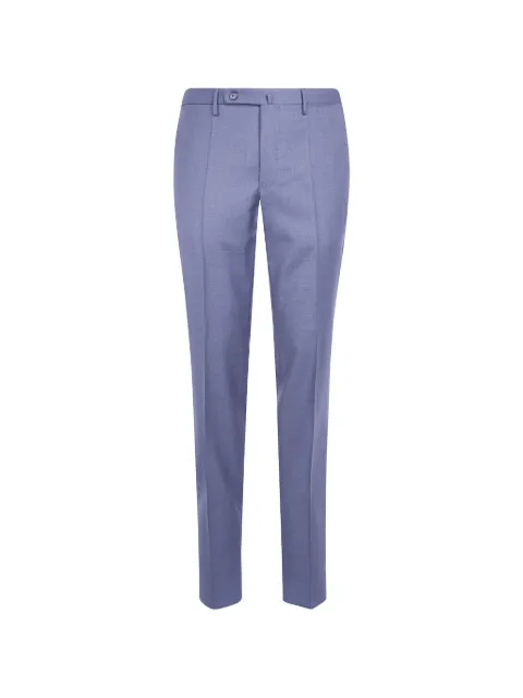 Incotex virgin wool tailored trousers Blue 1T00391393D