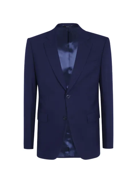 Paul Smith single-breasted notched-lapels blazer Blue M1R2326W01746