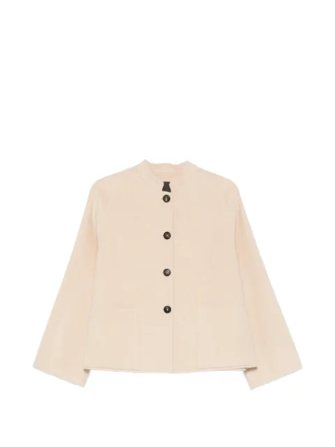 Rosso 35 button-fastening raglan-sleeve jacket Neutrals S7551A504
