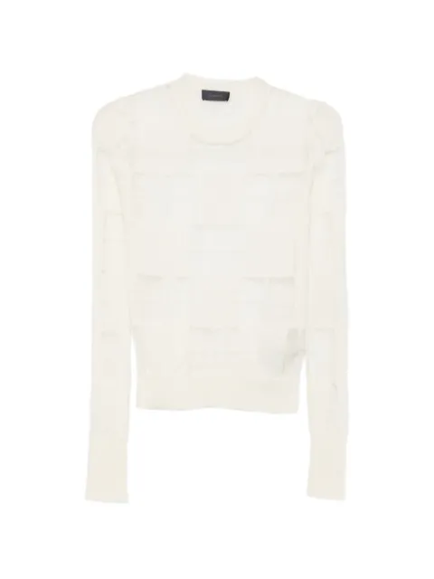 Haikure Paul long-sleeve T-shirt Neutrals HEW07113MC077PX