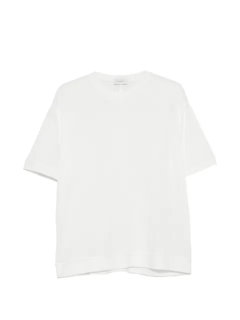 Paolo Pecora ribbed-trim T-shirt White F03140451102