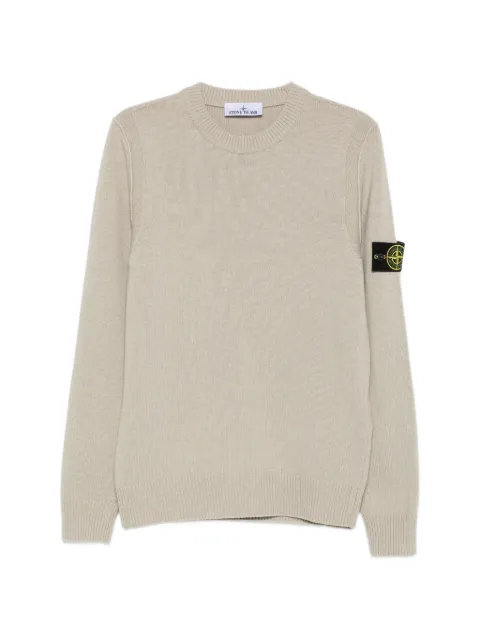 Stone Island 5100072 lambswool sweater Neutrals L2S155100072S00A3