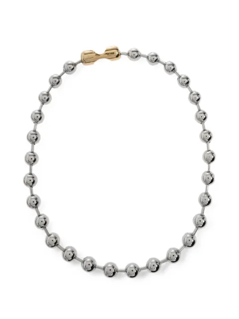 MM6 Maison Margiela ball-chain necklace Silver SM6UY0121P9212