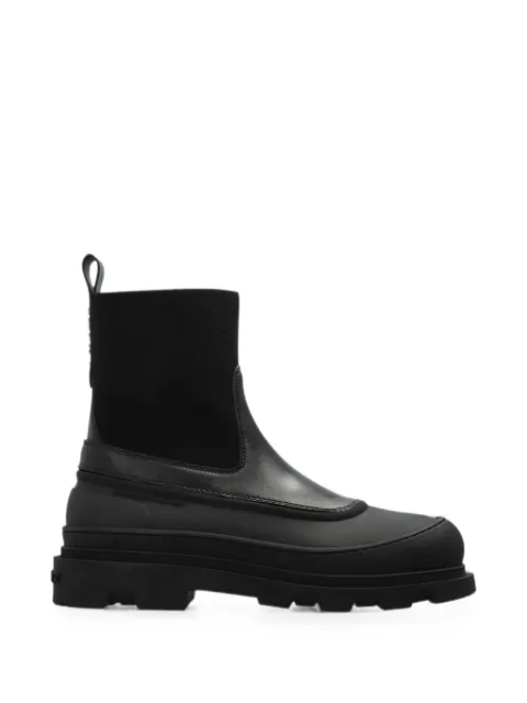 Moncler Vera Edge leather ankle boots Black L209B4F00030M9918