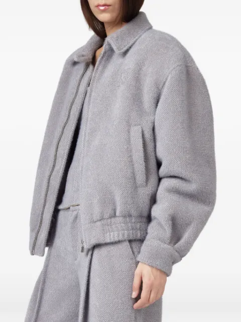 Giuseppe Di Morabito zip-up jacket Grey 07PFBO365R16709A