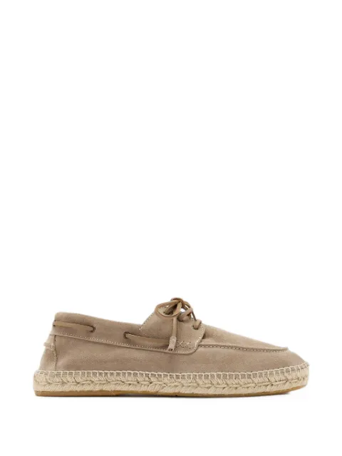 Forsa Enzo lace-up espadrilles Brown ENZO