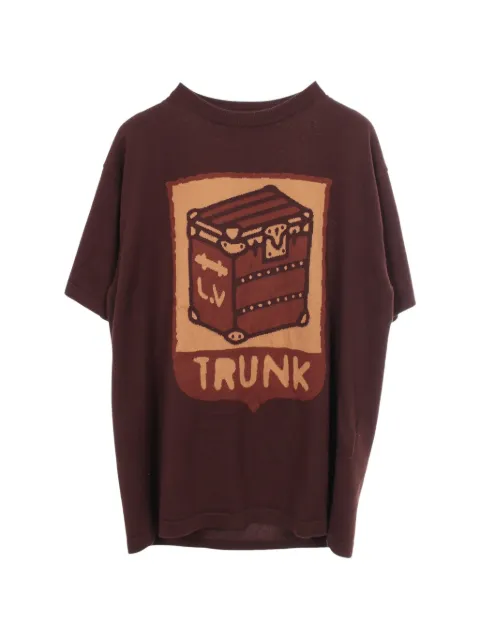 Louis Vuitton Pre-Owned 2010s short-sleeve knitted T-shirt Brown 1088210