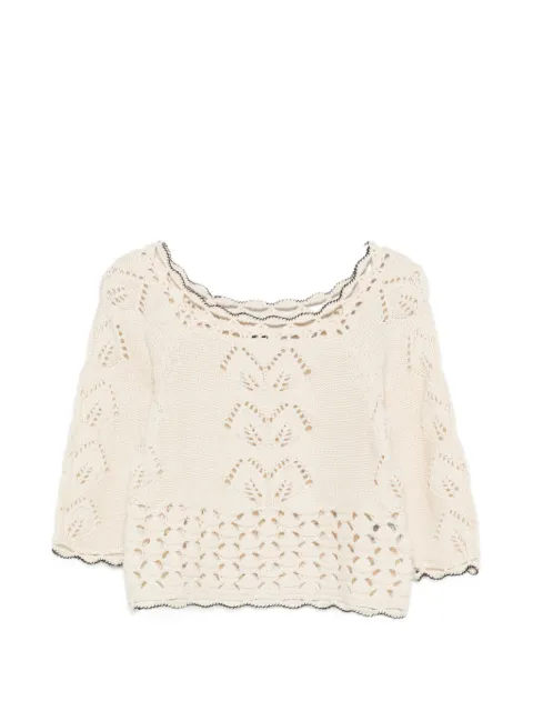 MARANT ÉTOILE Lua sweater Neutrals PU0937FAD3L02E
