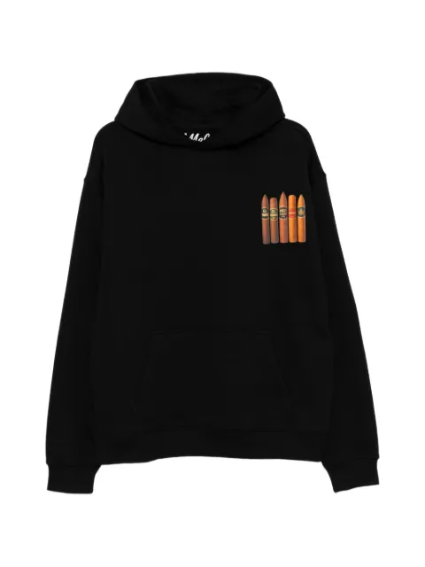 Melt graphic-print hoodie Black MSHOD5112