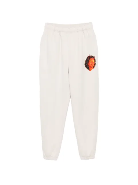 Melt graphic-print track pants Neutrals MSJOG5020