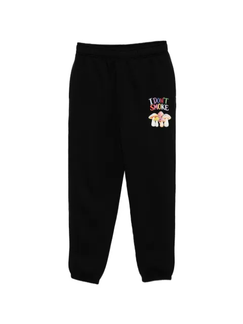 Melt graphic-print track pants Black MSJOG5014