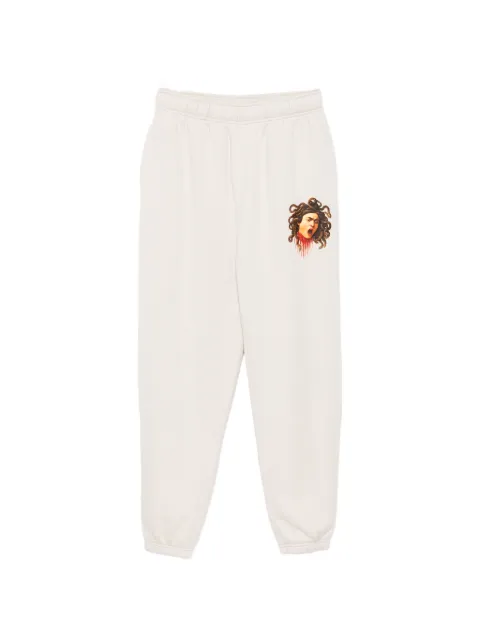 Melt graphic-print track pants Neutrals MSJOG5013