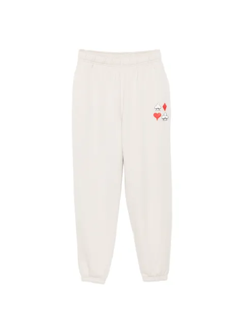 Melt graphic-print track pants Neutrals MSJOG5019