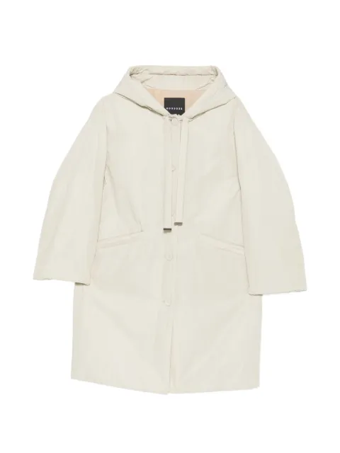 Rosso 35 hooded drawstring coat Neutrals S7635A147