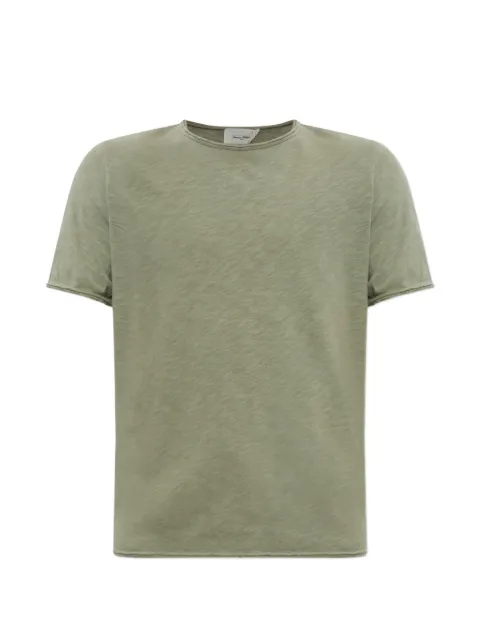 American Vintage raw-edge T-shirt Green MSON25TG0