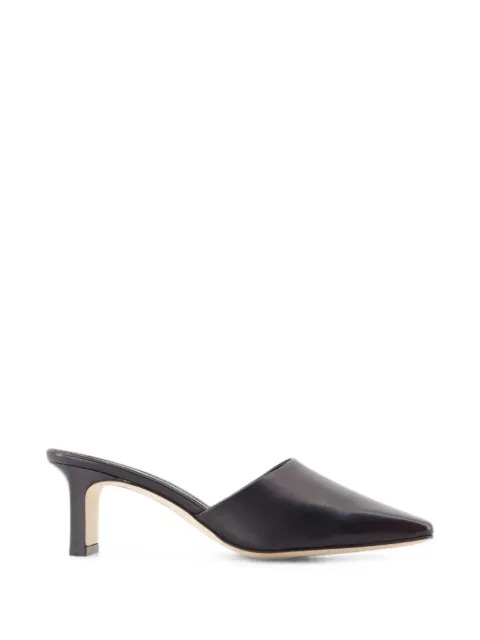 Aeyde Blithe square-toe mules Black A11PU0722001001226
