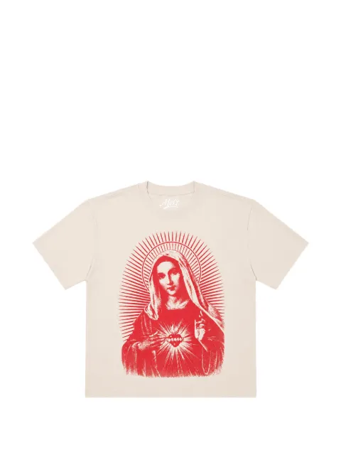 Melt graphic-print T-shirt Neutrals MS5419