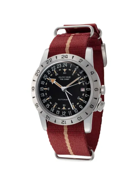 Glycine Airman Vintage The Chief 40mm watch Black GL0472