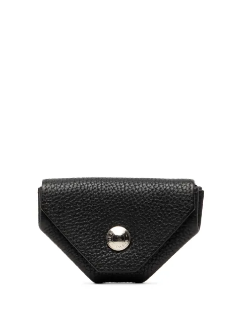 Hermès Pre-Owned 2007 Chevre Le Vin Quatre Purse coin pouch Black 6R3EZWJ99MVEF2NY