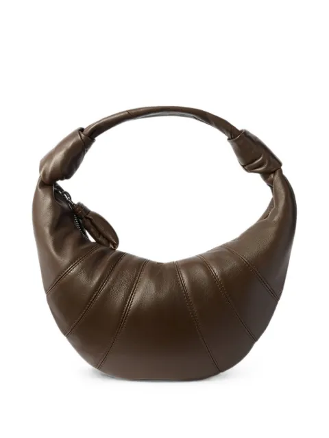 LEMAIRE mini Fortune Croissant bag in leather Brown BG0125LL095