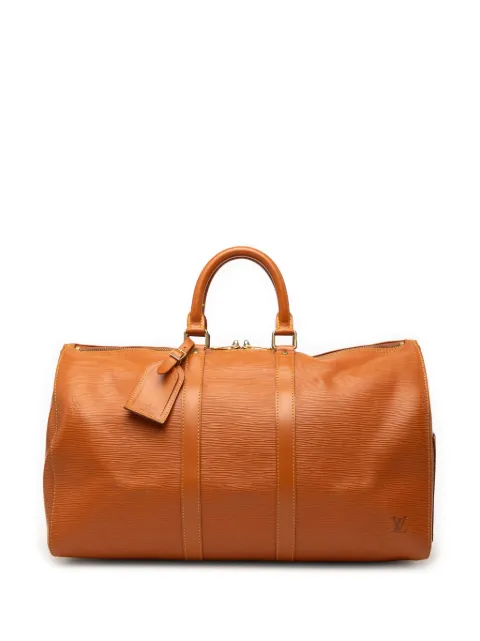 Louis Vuitton Pre-Owned 1992 Epi Keepall 45 travel bag Brown FU0D03NB8PF6Z6I3