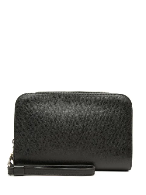 Louis Vuitton Pre-Owned 2004 Taiga Pochette Baikal clutch bag Black YJQPFYINZU3MVIZ0