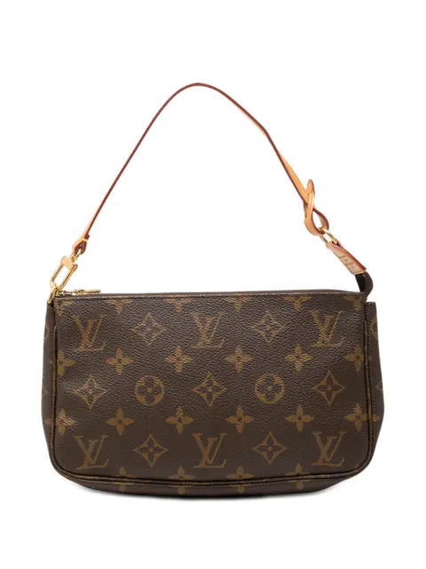 Louis Vuitton Pre-Owned 2000 Monogram Pochette Accessoires shoulder bag Brown VUYFUTGWVLI627HV