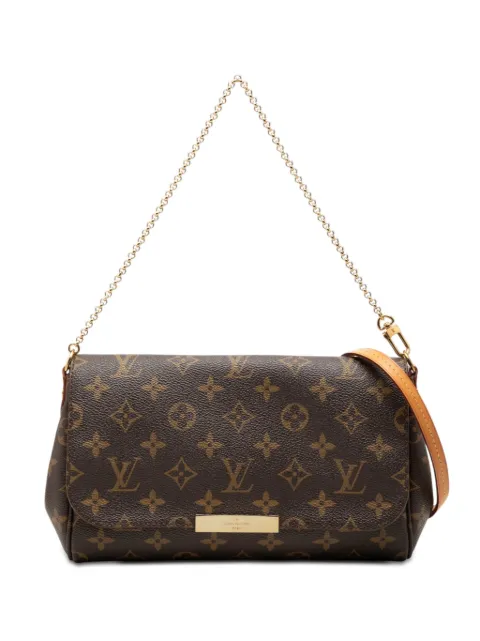 Louis Vuitton Pre-Owned 2016 Monogram Favorite MM satchel Brown 4HGQLJ6VP746O8TY