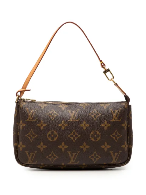Louis Vuitton Pre-Owned 2000 Monogram Pochette Accessoires shoulder bag Brown 2LWP1BZONFI2B1LQ