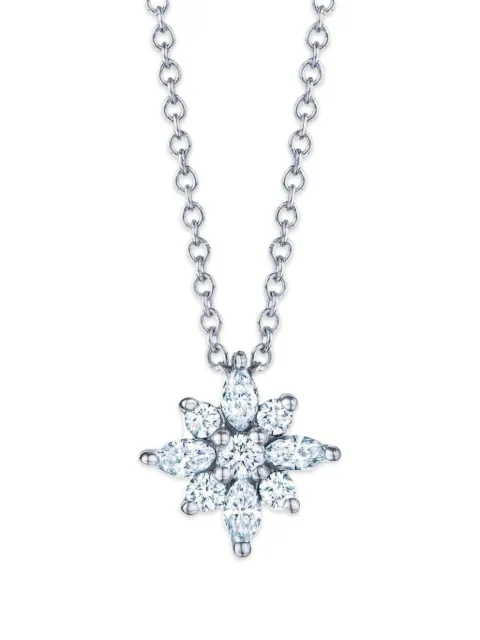 KWIAT Star-motif diamond necklace Silver 153920