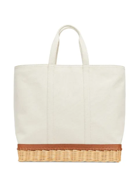 Pamela Munson The Gardener woven tote bag Neutrals 000HB004