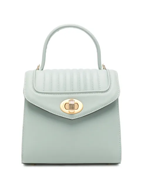 DELAGE quilted leather tote bag Green ADLGWFDMN04D05