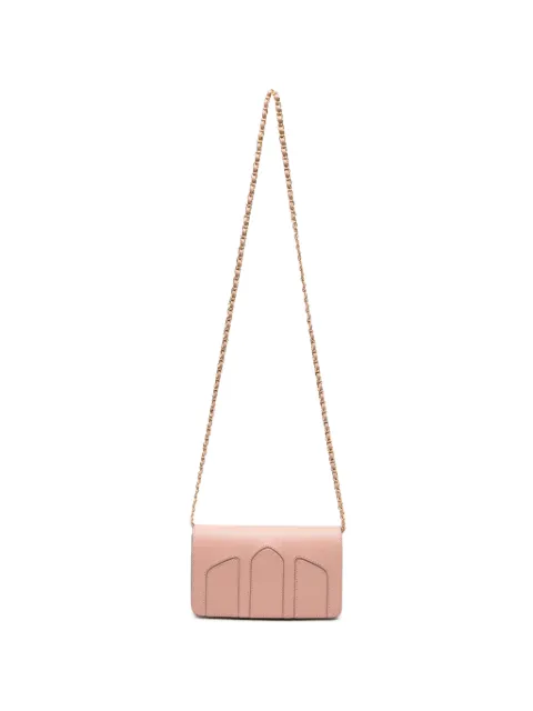 DELAGE leather cross body bag Pink ADLGWPCAD03N05