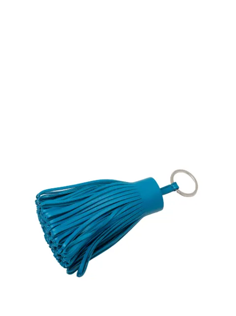 Hermès Pre-Owned 2005-2026 Milo Lambskin Carmen Ring key chain Blue 948EHB2Y7PX3S4WO