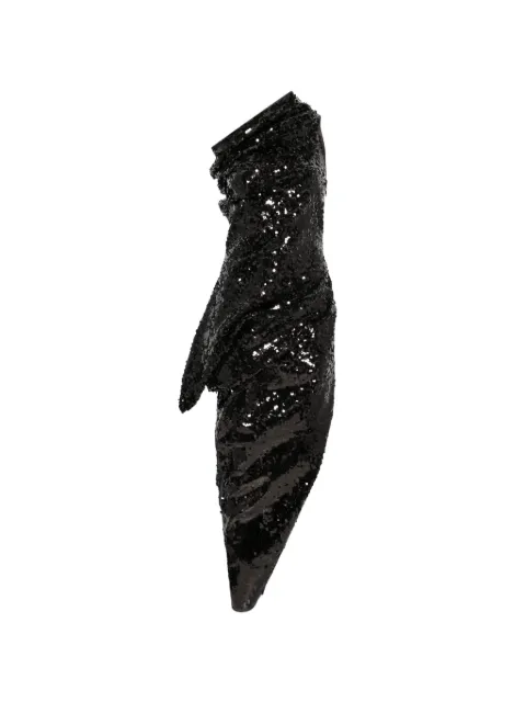 Rick Owens Walrus gown dress Black RP02F5522SRAKM2