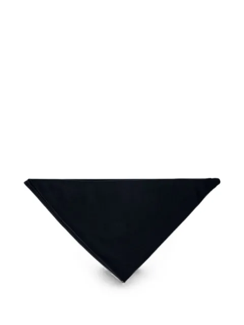 TOTEME triangular folded bandana scarf Black 263WSC0193YA0079