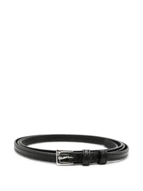 Nº21 buckle-fastening leather belt Black 26IN2M166016974
