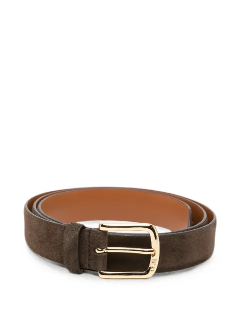 Nº21 suede buckle-fastening belt Brown 26IN2M166116973