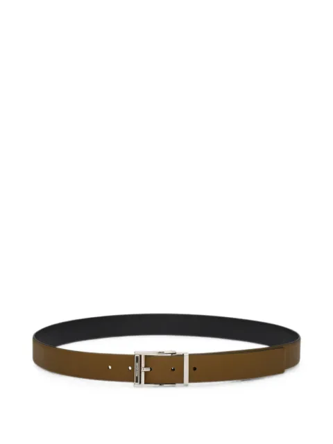 Ferragamo reversible and adjustable belt Green 798461