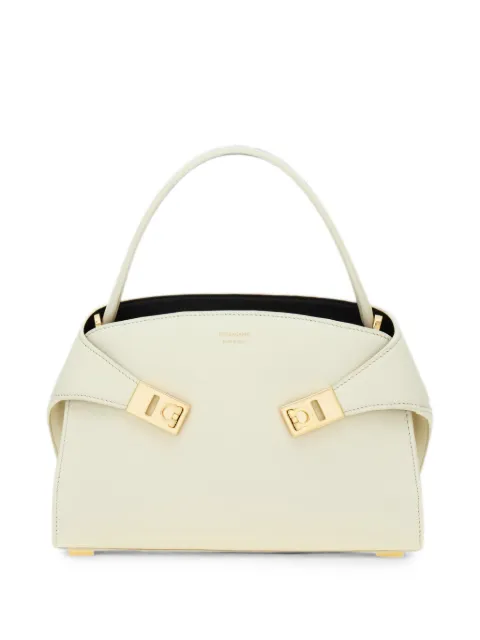 Ferragamo Hug soft bicolor handbag XS Neutrals 798500