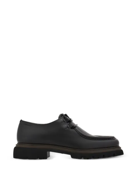 Ferragamo chunky lace-up shoes Black 797148