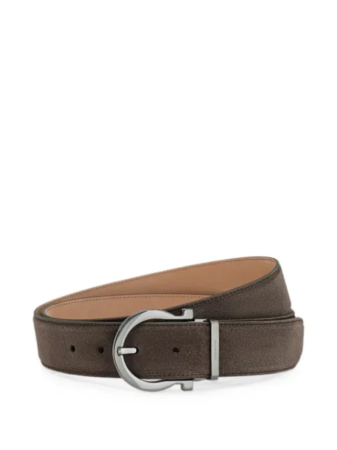 Ferragamo adjustable Gancini belt Brown 798882