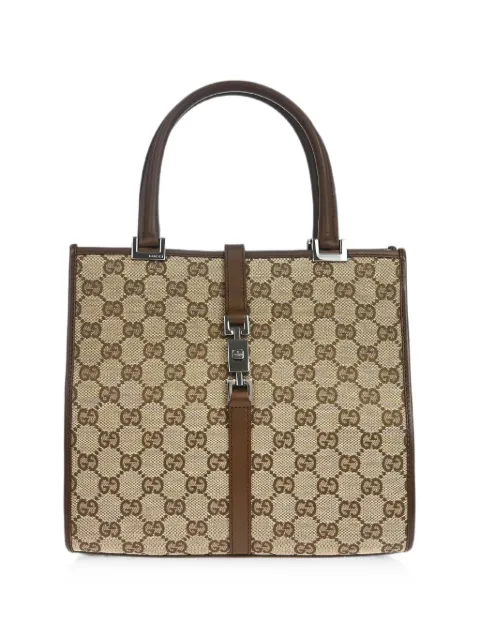 Gucci Pre-Owned 1990-2000s GG Jackie handbag Neutrals NQ10674