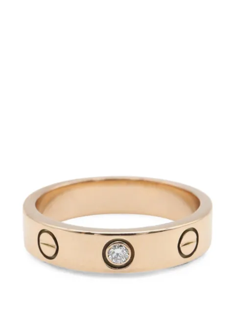 Cartier 2010s Love diamond ring Gold 1089999VV5755